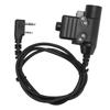 U94 PTT Adapter Cable Plug and Play for Kenwood for Baofeng Two Way Radio Walkie Talkies