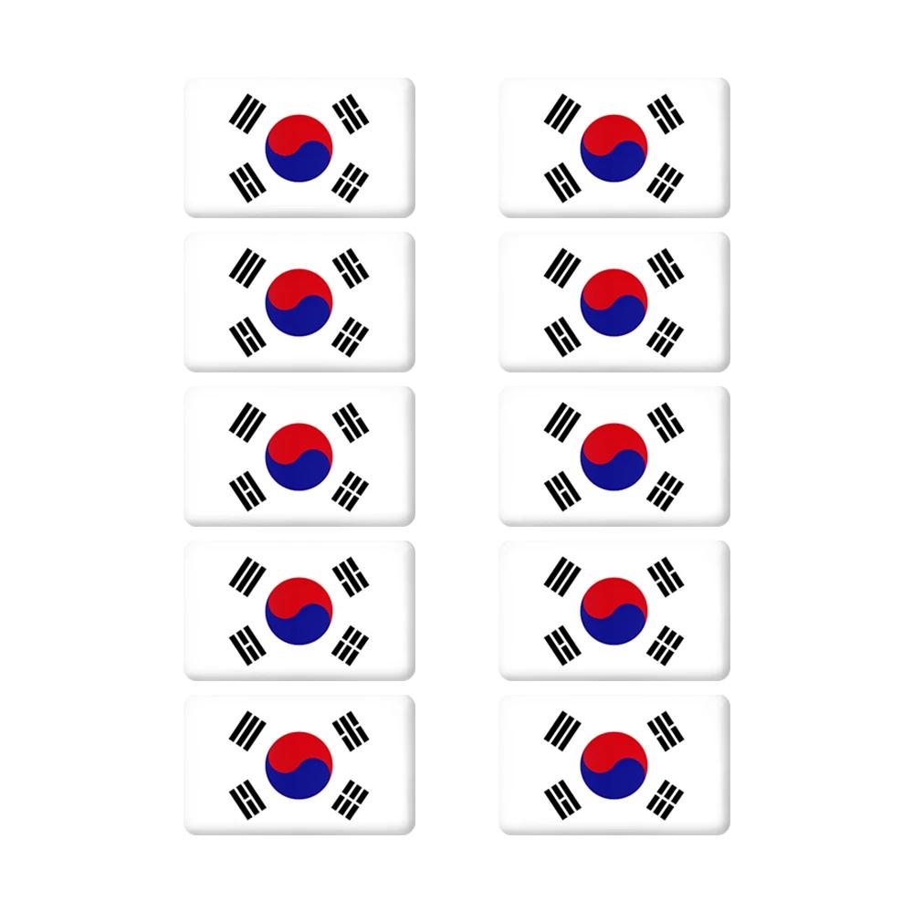 10 шт. Эпоксидные наклейки с флагами Наклейка для украшения салона автомобиля для Объединенных Арабских Эмиратов Таиланда Нидерландов России Бразилии Италии Значок