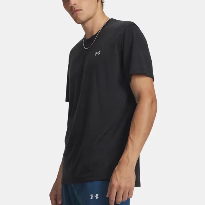 Under Armour Velociti Hyrox Свободная спортивная футболка для бега и фитнес-тренировок, дышащая, удобная, мягкая, мужские топы 6009517-001