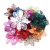 New Year Decor Christmas Tree Decorations Christmas Flowers Fake Flowers Home Xmas Ornaments