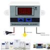 10A 12V 24V 220VAC цифровой светодиодный регулятор температуры XH-W3001 для инкубатора, переключатель охлаждения, нагрева, термостат NTC датчик