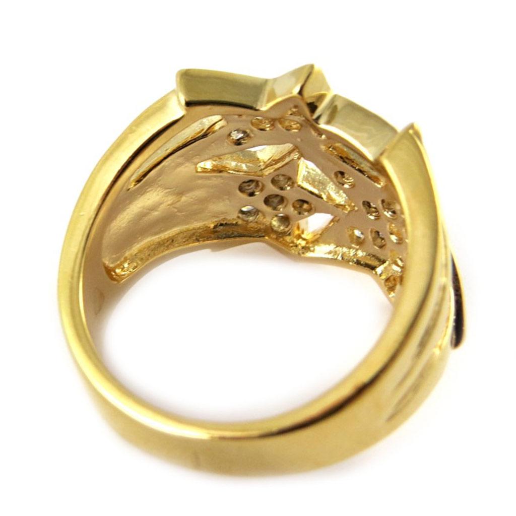 Gold Plated Ring 'Sublime Stars'