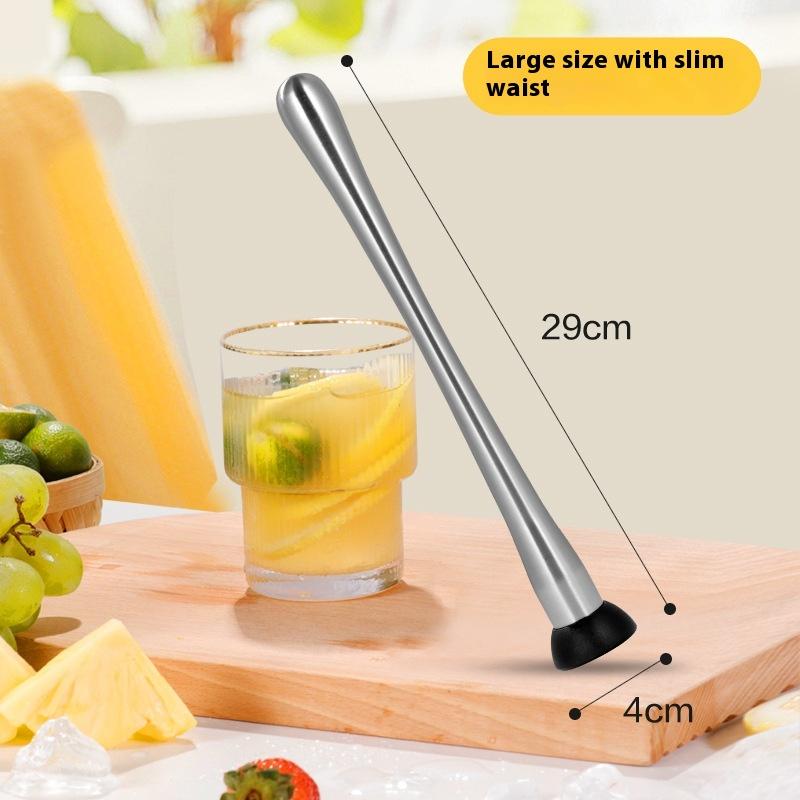Молоток для лимона из нержавеющей стали, дробленый фруктовый мороженый, бар для молока, чая, дробилка для коктейлей, палочка для смешивания