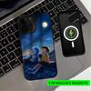 Милый толстый Дораэмон Чехол для телефона для iPhone17,16,15,14,13,12,11 Plus,Pro Max Магнитный Для Magsafe Беспроводная зарядка