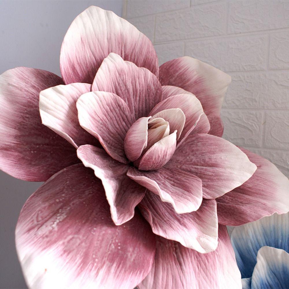 30/40/50cm Artificial Large Magnolia Wedding Decoration Large Artificial Flower Background Wall