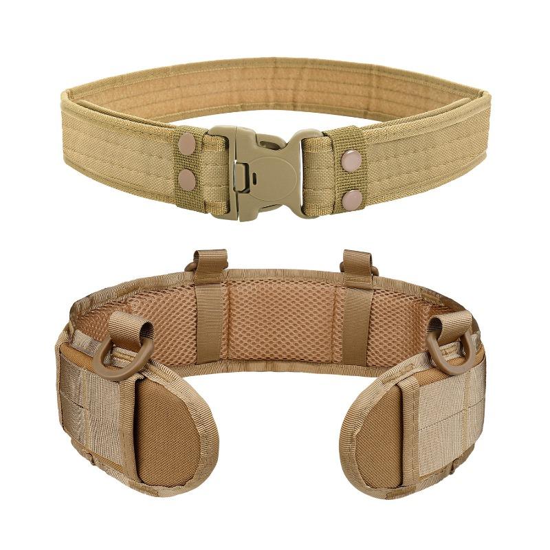 Outdoor Waist Belt Multi-Functional Quick Release Waist Seal Buckle Nylon Waistband