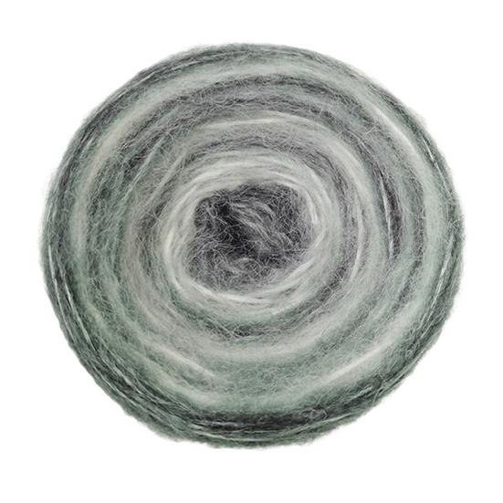 1 рулон пряжи градиента 133,9 дюйма пряжа мохеровая пряжа пряжа из смеси акрила и шерсти