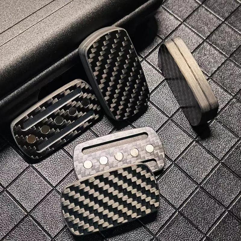 Углеродное волокно EDC Fidget Slider для взрослых, толкающий слайдер, игрушки Fidget, EDC, антистресс, спиннер для снятия стресса, СДВГ, аутизм, сенсорная игрушка