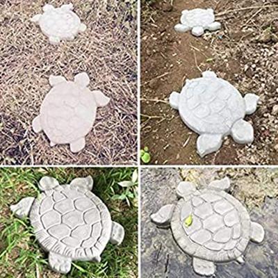 Каменная форма, практичная антипригарная форма из АБС-пластика в форме черепахи, изготовление шаговой дорожки для улицы