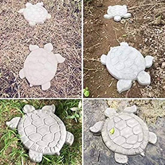 Каменная форма, практичная антипригарная форма из АБС-пластика в форме черепахи, изготовление шаговой дорожки для улицы