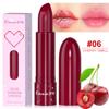 6Color Waterproof Fruit Color Tinted Shine Changing Moisturizing Nourishing Glow Play Lip Balm Lipstick Colour Care