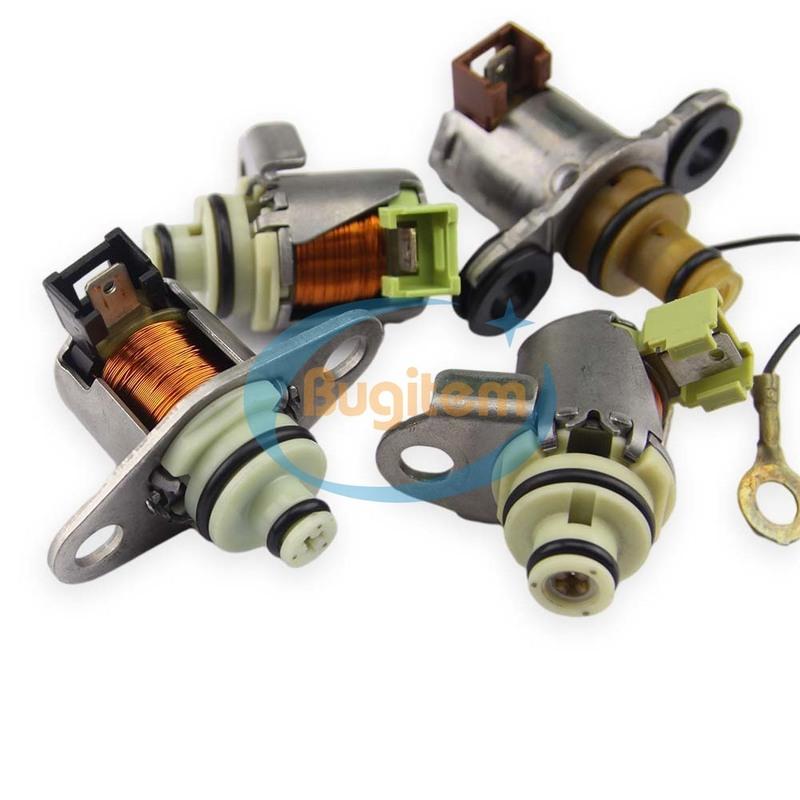 4PCS JF402E JF405E G6T46571 45663-02700 Automatic Transmission Solenoid Valve Set Fits For Suzuki/Chevrolet