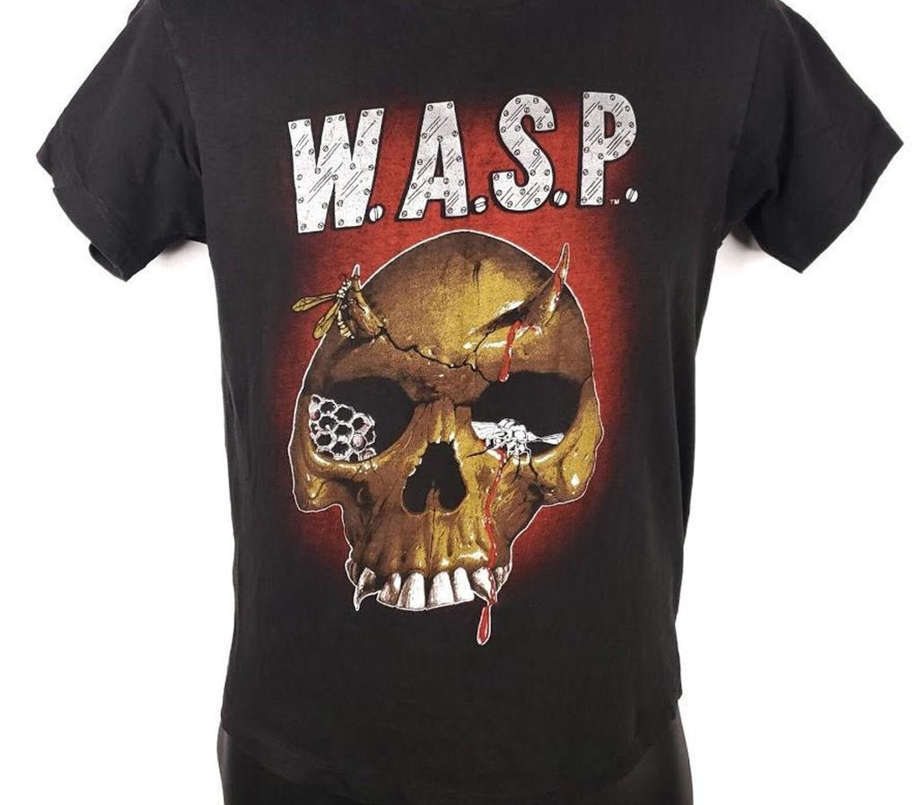 Vintage W.A.S.P Band Album Concert Tour Black T-shirt Unisex S-234XL MM768