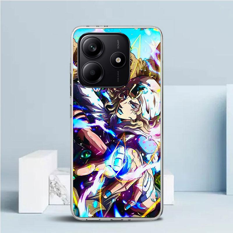 JoJo Adventure Дио Диего Брандо Мягкий чехол для телефона Xiaomi Redmi Note 15 14 13 12 Pro Plus 14S 11S 11T 11E 10S 10 4G Patte