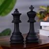 22.47 Cm Royal Chess King Queen Set Perfect for Cosplay, Costume Parties, Weddings Events Luxurious Best Gift for Couples, Halloween