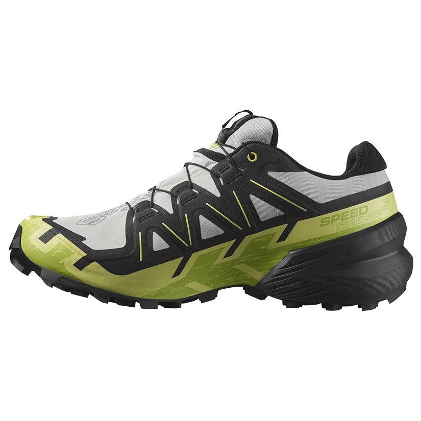 SALOMON Cross 6 Gtx Non-Slip Durable Low-Top Outdoor Functional Shoes Men Shoes Gray Black Green 471710