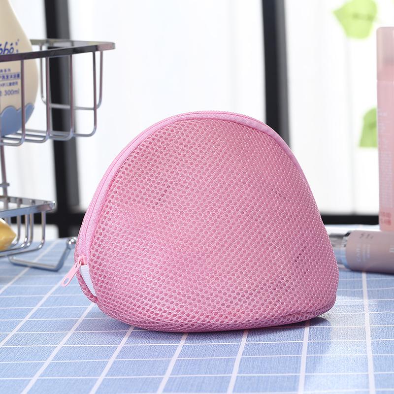 Underwear Wash Bag 15*16 Thickened Sandwich Hemisphere Laundry Bag Triangle Mesh Bra Bag