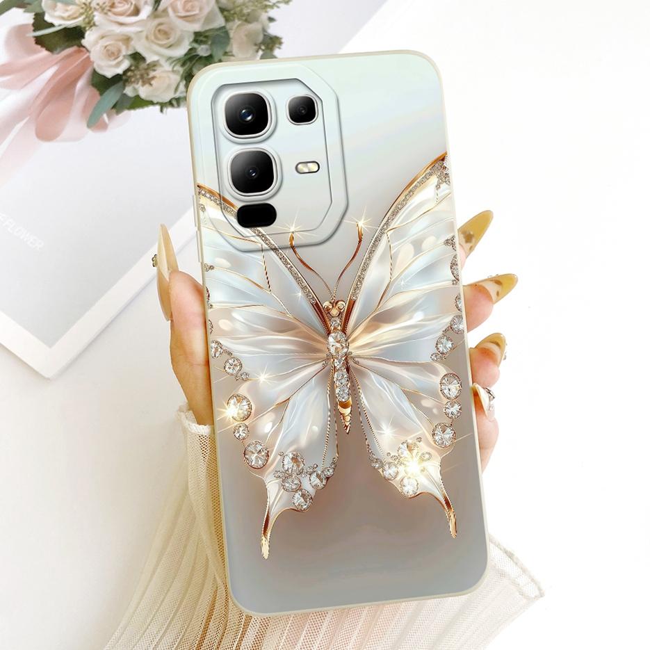 For Infinix Note 50X 5G Case X6857B Cool Owl Dragon Painted Cover Soft TPU Phone Case For Infinix Note 50X Note50X Fundas Bumper