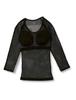 Женское термобелье Millet Drynamic Mesh Sleeve 3/4, MIV01358, Черный-Noir, CD/S