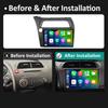 Беспроводной Android Auto Carplay для Honda Civic Хэтчбек 2006 2007 2008 2009 - 2011 Автомагнитола Видео Мультимедийный плеер Вентилятор охлаждения
