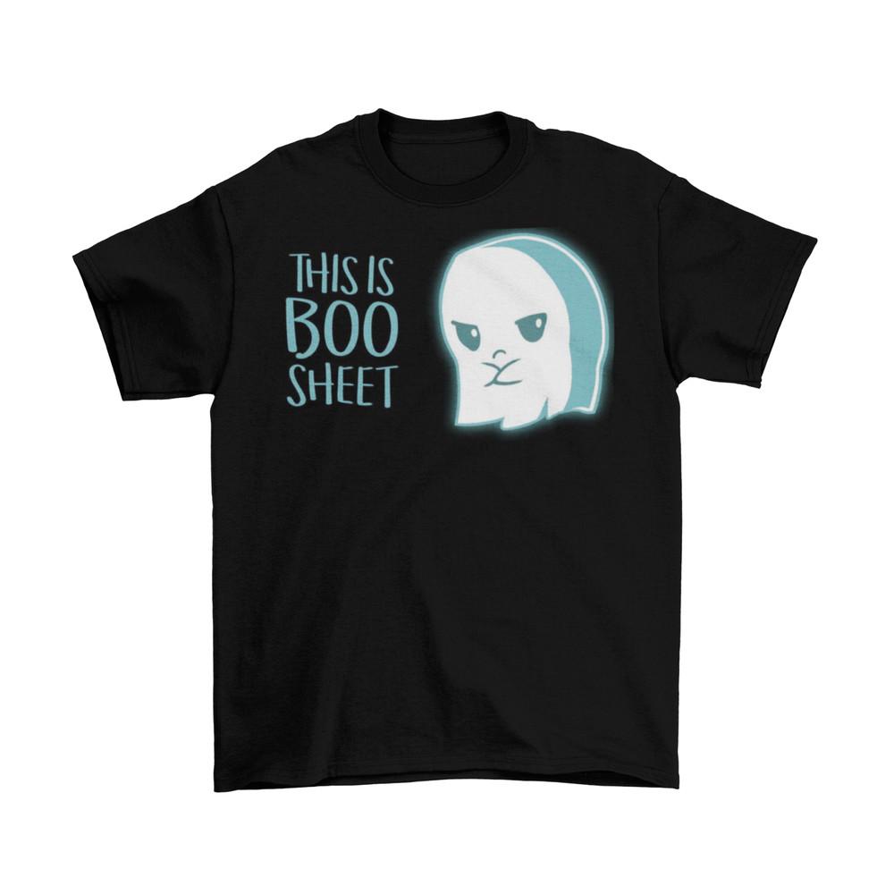 This is Boo Sheet T-Shirt Unisex Adult Funny Halloween Fall Ghost Sizes New Unisex T-Shirt