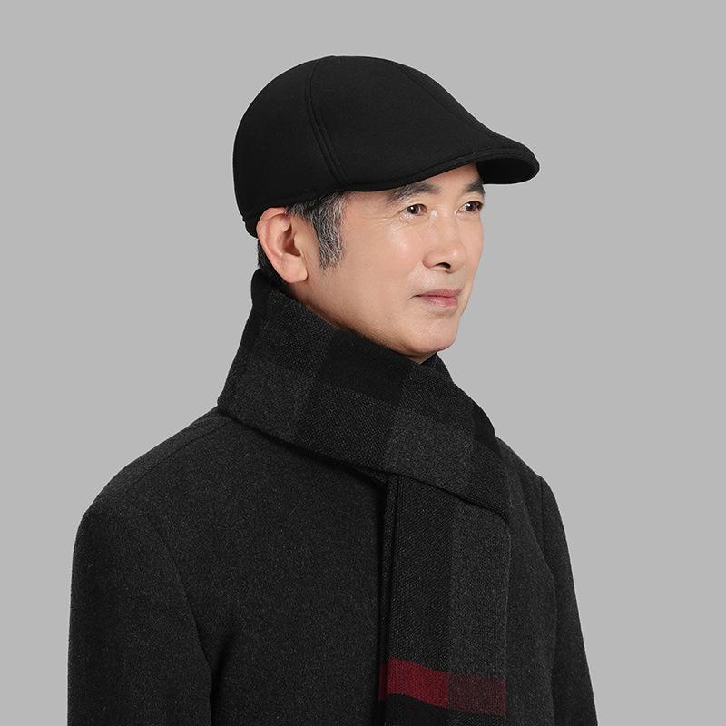 Old man hat men in winter the elderly men winter dad grandpa hat old man warm cap