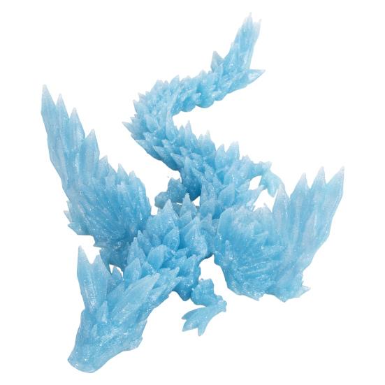 3D-печатная фигурка летающего дракона с подвижными суставами, красочная фигурка дракона, шарнирная модель крылатого дракона, игрушка-фиджет, настольное украшение, орнамент