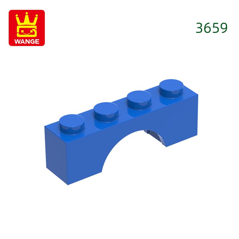 Нетоксичные 81 шт./лот 3659 1x4x2 Плоские арочные строительные блоки Moc Строительные аксессуары Детали Совместимые с Кирпичами Детские игрушки Подарок