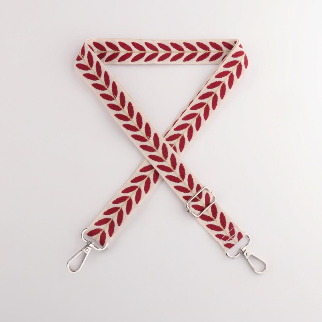 New Small Fresh Mobile Phone Lanyard Crossbody Bag Shoulder Strap Accessories Adjustable Leaf Pattern Lightweight Pendant Strap