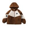 Boys' Lambskin Coat Autumn and Winter Children's Thick Wool Sweater Polar Fleece Children's Plush Cotton Coat