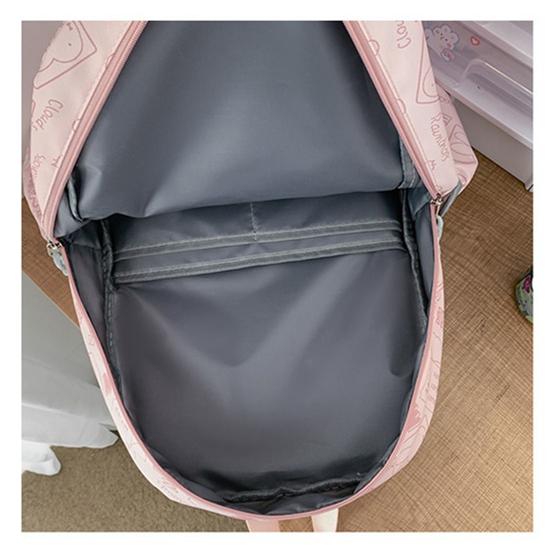 New Cute Doodle Street Boys Girls Backpack College Bag Outdoor Casual Fashion Sports Rucksack Men Women