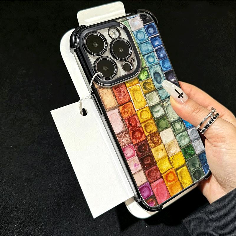 Watercolors Set Paint Palette Soft Phone Case For Xiaomi Poco X7 X8 Pro Max X6 X5 X3 F8 Ultra F7 M8 M7 M5S Redmi 15C 15A 15 14C