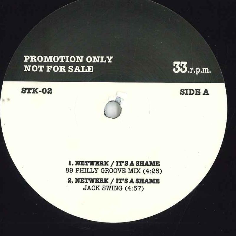 12-дюймовая пластинка NETWERK / DIANA BROWN & THE BROTHER - It's A Shame / Hot PANTS STK02 НЕТ Европа Рэп и хип-хоп/R&B Б/У