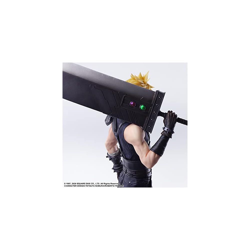Square Enix Final Fantasy VII Remake Static Arts Объемная фигурка Клауда Страйфа