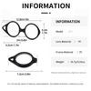 +1.0 To +4.0 Reading Glasses Lightweight Frame Foldable Readers Neck Hanging Glasses  For Seniors
