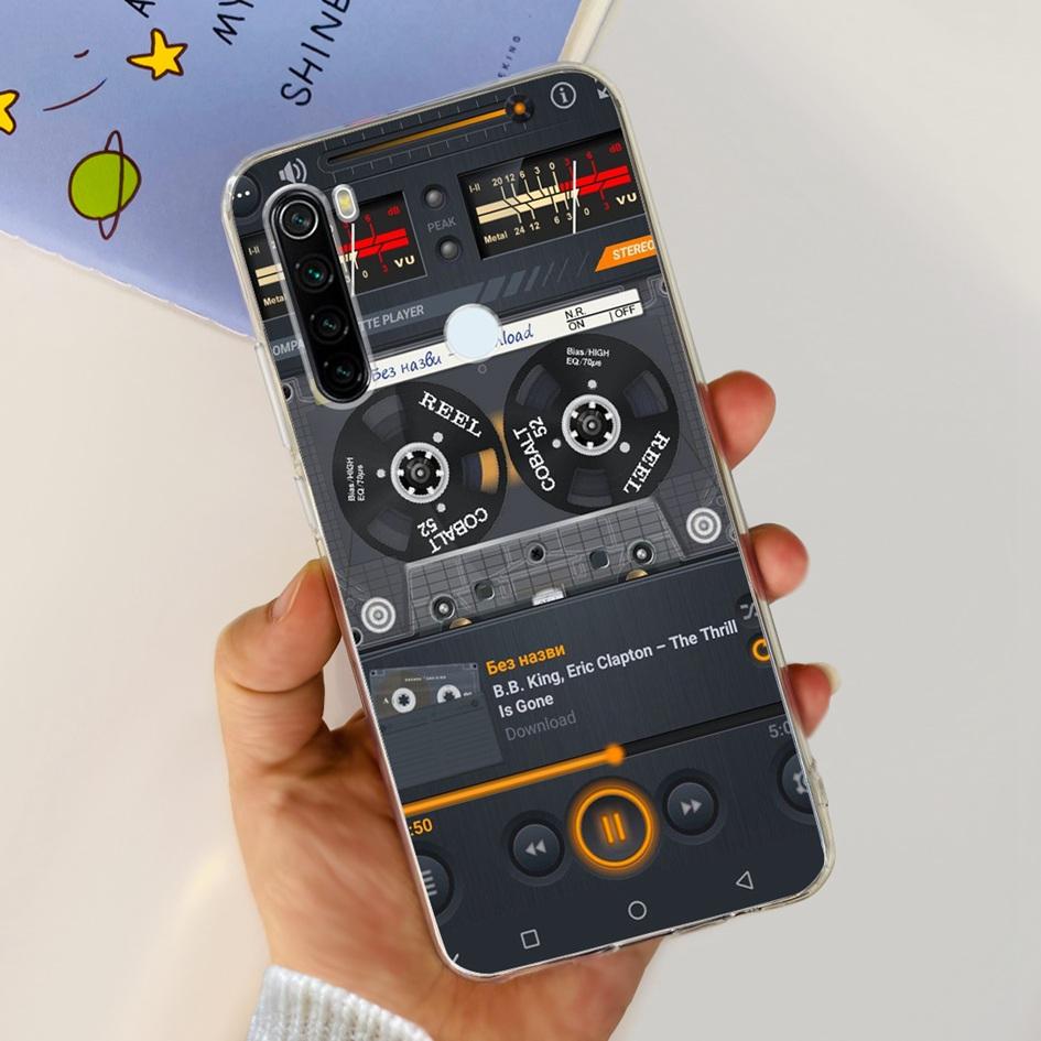 Для Xiaomi Redmi Note 8 Чехол Милый Мультяшный Мягкий Силиконовый Чехлы Для Телефона Для Xiaomi Redmi Note 8T 8 t Чехол На Redmi Note8 Задняя Крышка