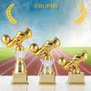 Football Match Golden Boot Award Trophy Plastics Soccer Trophies Football Shoe Award  Home Decor