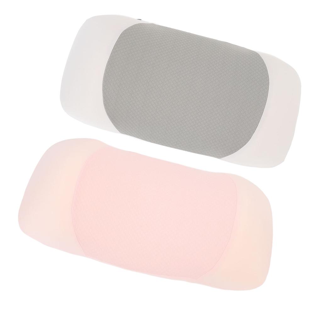 Lumbar Support Pillow for Sleeping Ergonomic Memory Foam Removable Cover Lower Back Pillow for Bed