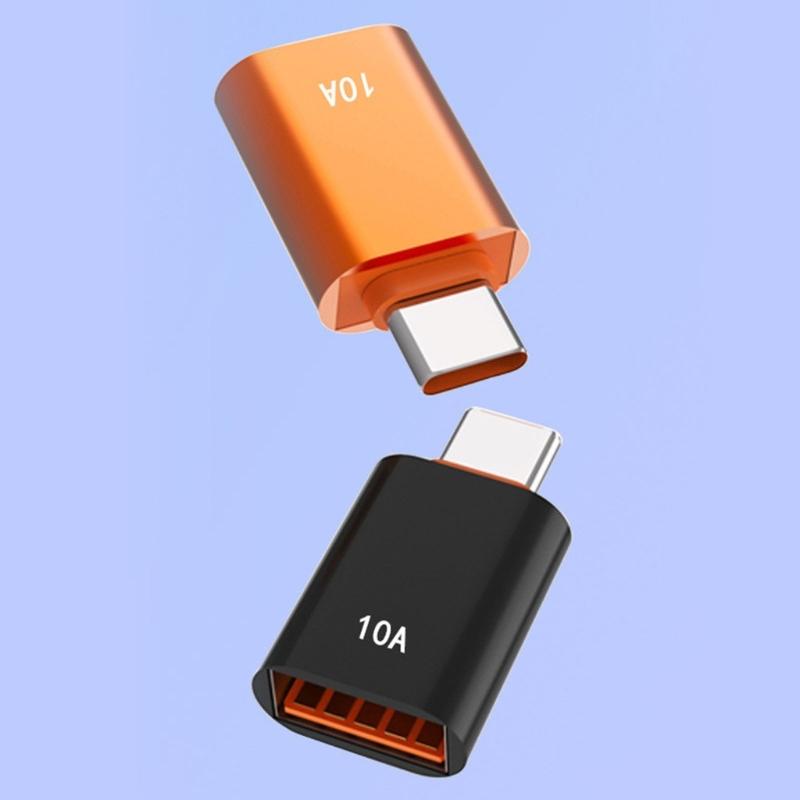 USB на USB C Адаптер Тип C male на USB A Female Конвертеры Для Телефона, Электронных Гаджетов Передача Данных OTG Адаптер