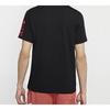 Nike Спортивная одежда с круглым вырезом, повседневная футболка с коротким рукавом, мужские топы, черный цвет CW0385-010