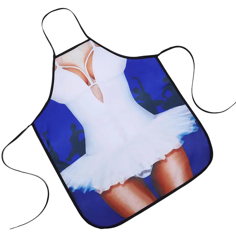 Kitchen Sexy Apron Woman Funny Pinafore Cooking Baking Party Cleaning Cute Aprons for Christmas Apron