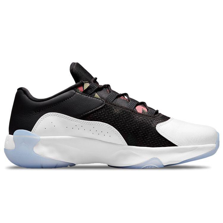 Air Jordan 11 CMFT Low White Black Мужские кроссовки Ghost-Green Metallic-Silver CW0784-104