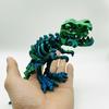 Articulated Skeleton Dinosaur Model Toy-Movable Jaw&Joints, Posable Bone Dino Figure For Kids, Adults, Halloween & Science Decor