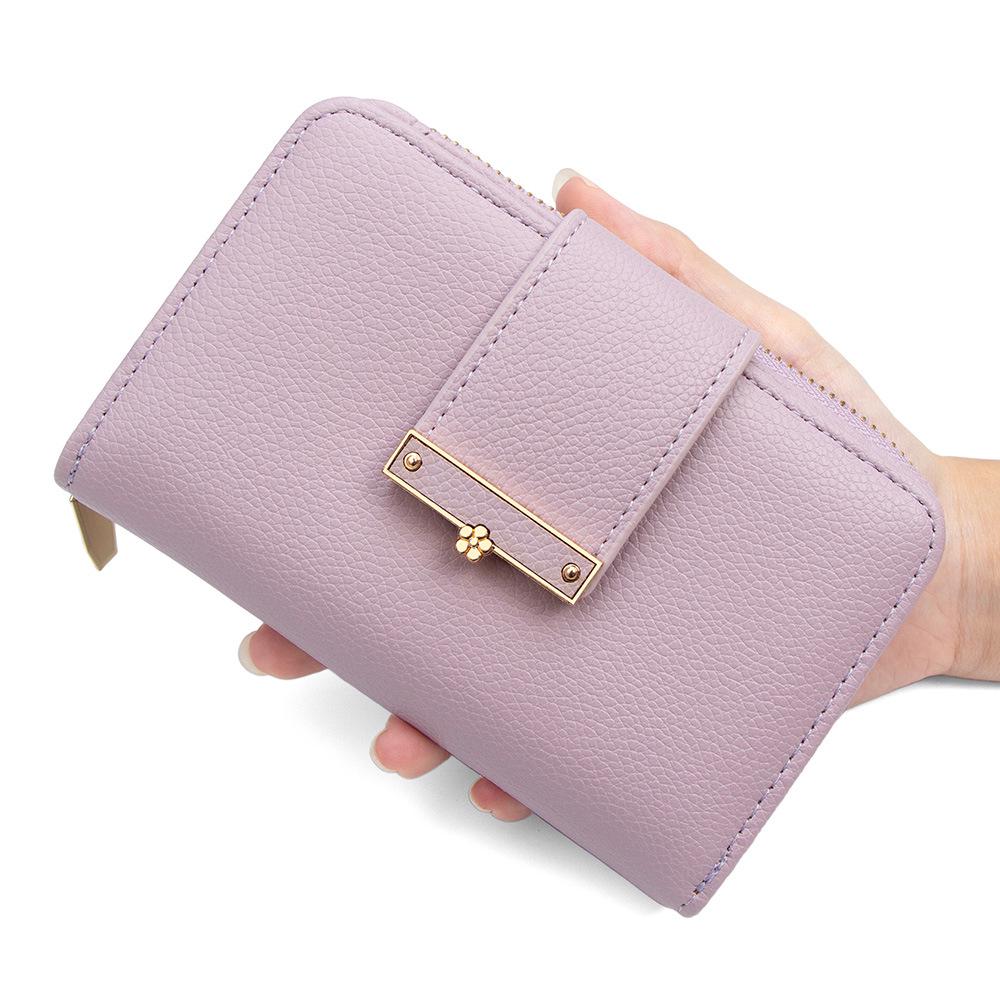 Женский кошелек и клатч с несколькими отделениями для карт и карманом для монет на молнии