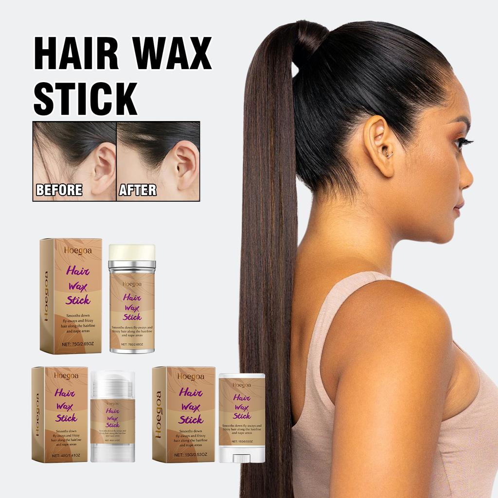 75g Hair Wax Wand Hair Styling Finishing Broken Hair Moisturizing Styling Fluffy Hair Lasting Without Damage To Hair