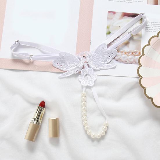 Шикарные стринги, прозрачные порнографические трусы, стринги с заниженной талией и вышивкой для внутреннего ношения