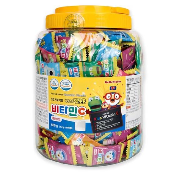 Pororo Жевательный витамин C (50 таблеток, 500 таблеток ) (3 варианта)