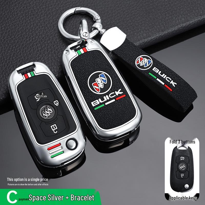 Buick Key Case for LaCrosse, GL8, Regal, Verano, Encore GX, Envision Pro, Excelle 6