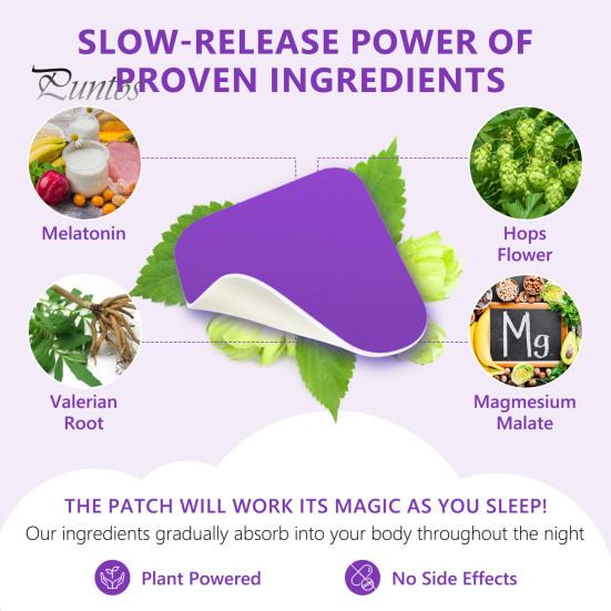 30/60 шт. пластыри для сна натуральные растения быстродействующие снотворные пластыри портативные дорожные для мужчин и женщин снятие усталости тела наклейки для глубокого сна