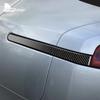 Настоящая мягкая карбоновая наклейка для Kia Stinger Левый/Правый руль Автомобиль Задний стоп-сигнал Полоска Отделка Аксессуары